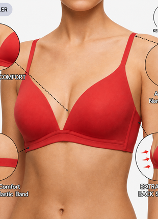 100% Mulberry Silk Bra For Women