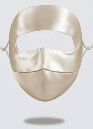 100%  Mulberry Silk Sun Protection Mask, UV Protection Mask, UPF 50+